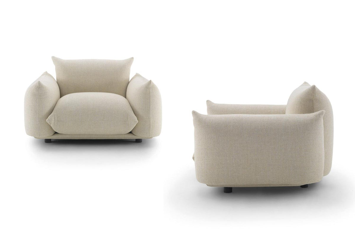 Marenco Armchair, Mario marenco, Arflex