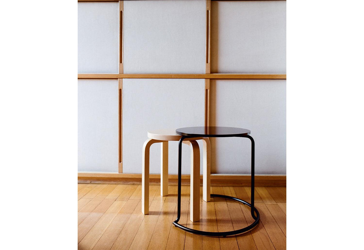 Aalto E60 Stool, Alvar aalto, Artek