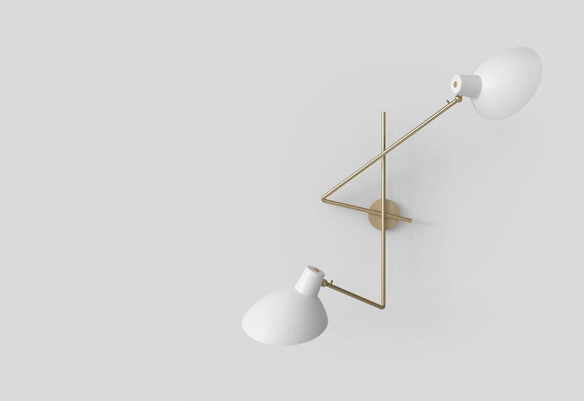 VV Cinquanta Twin Wall Light, Vittoriano vigano, Astep