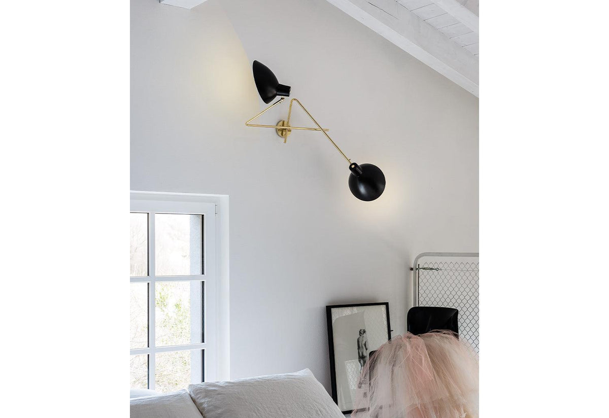 VV Cinquanta Twin Wall Light, Vittoriano vigano, Astep