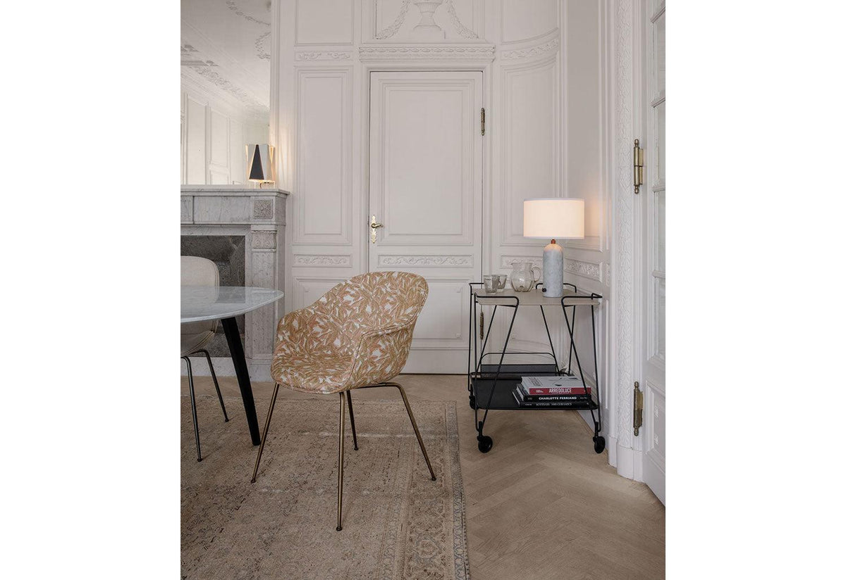 Bat Dining Chair | Wood Base | Fully Upholstered, Gamfratesi, Gubi
