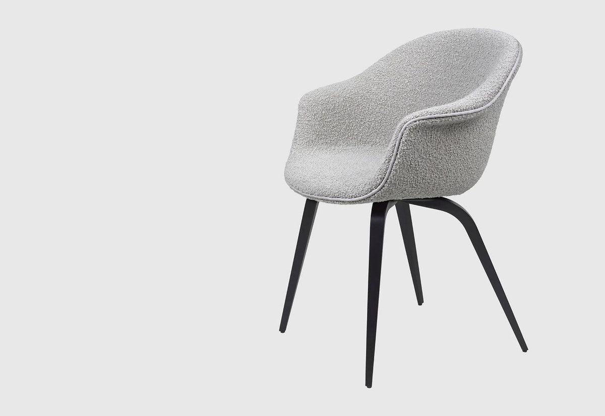 Bat Dining Chair | Wood Base | Fully Upholstered, Gamfratesi, Gubi