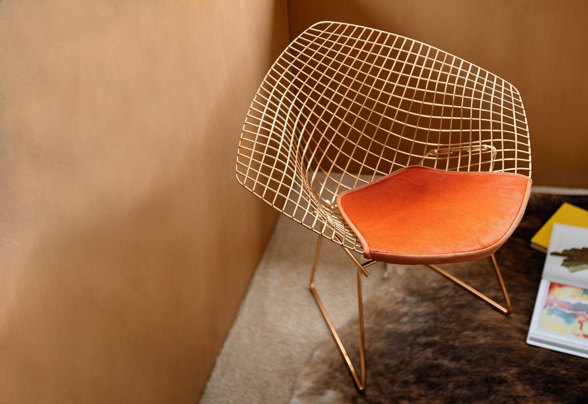 Bertoia Diamond Armchair | Gold, Harry bertoia, Knoll