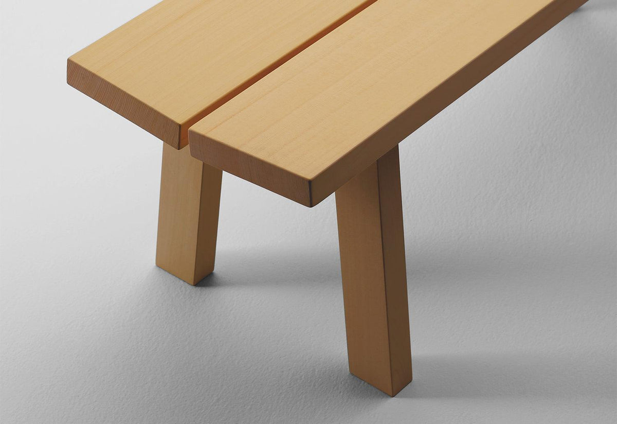 Botan Backless Bench, Jasper morrison, Maruni