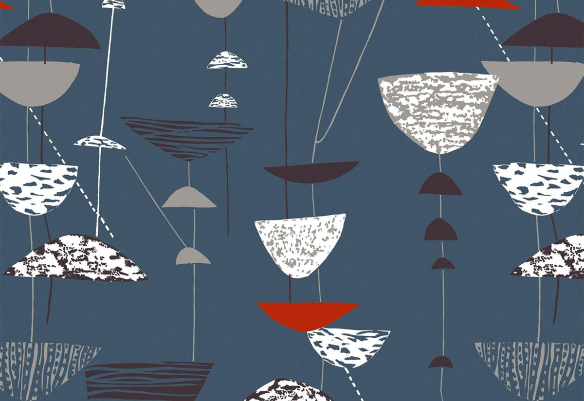Calyx Fabric, 1951, Lucienne day, Classic textiles