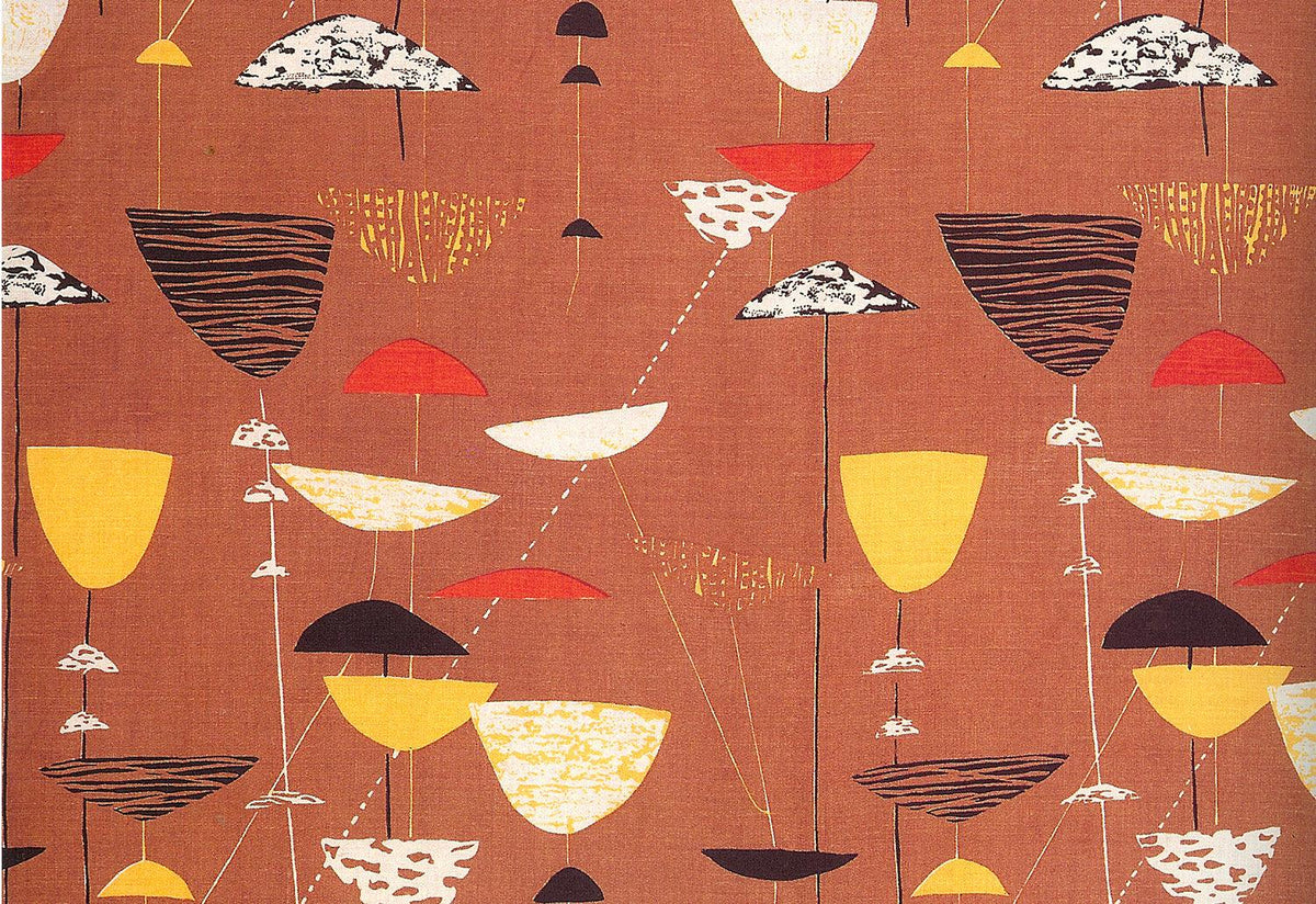Calyx Fabric, 1951, Lucienne day, Classic textiles