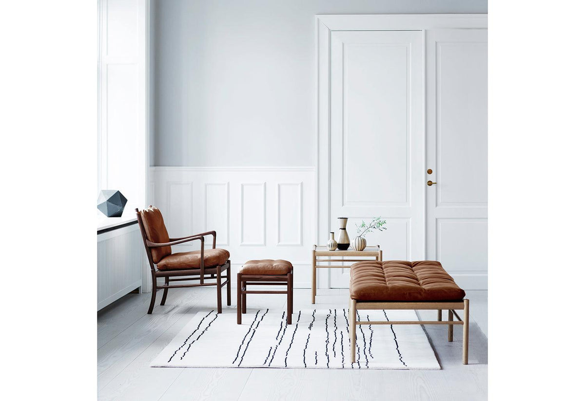 OW149 Colonial Footstool, Ole wanscher, Carl hansen and son