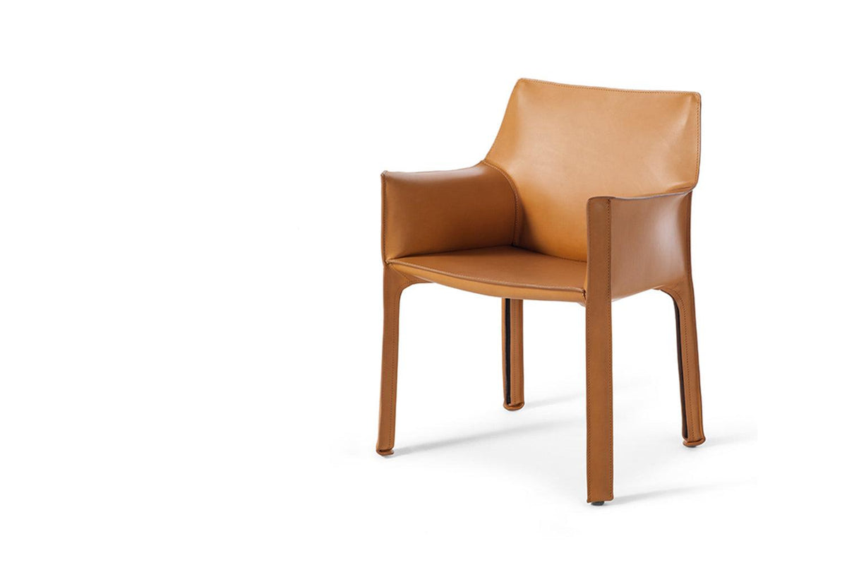 413 Cab Armchair, Mario bellini, Cassina