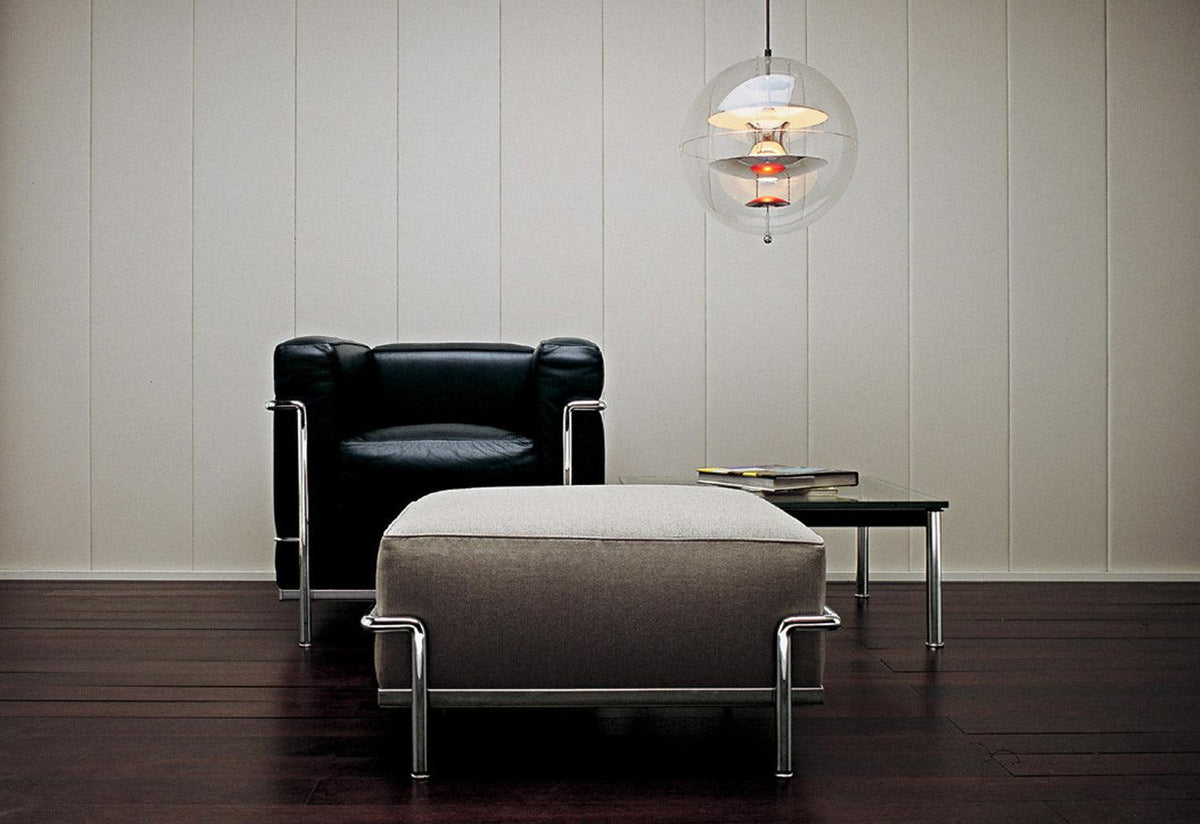 2 Fauteuil Grand Confort | Petit Modèle | Chrome Base, Le corbusier jeanneret perriand, Cassina
