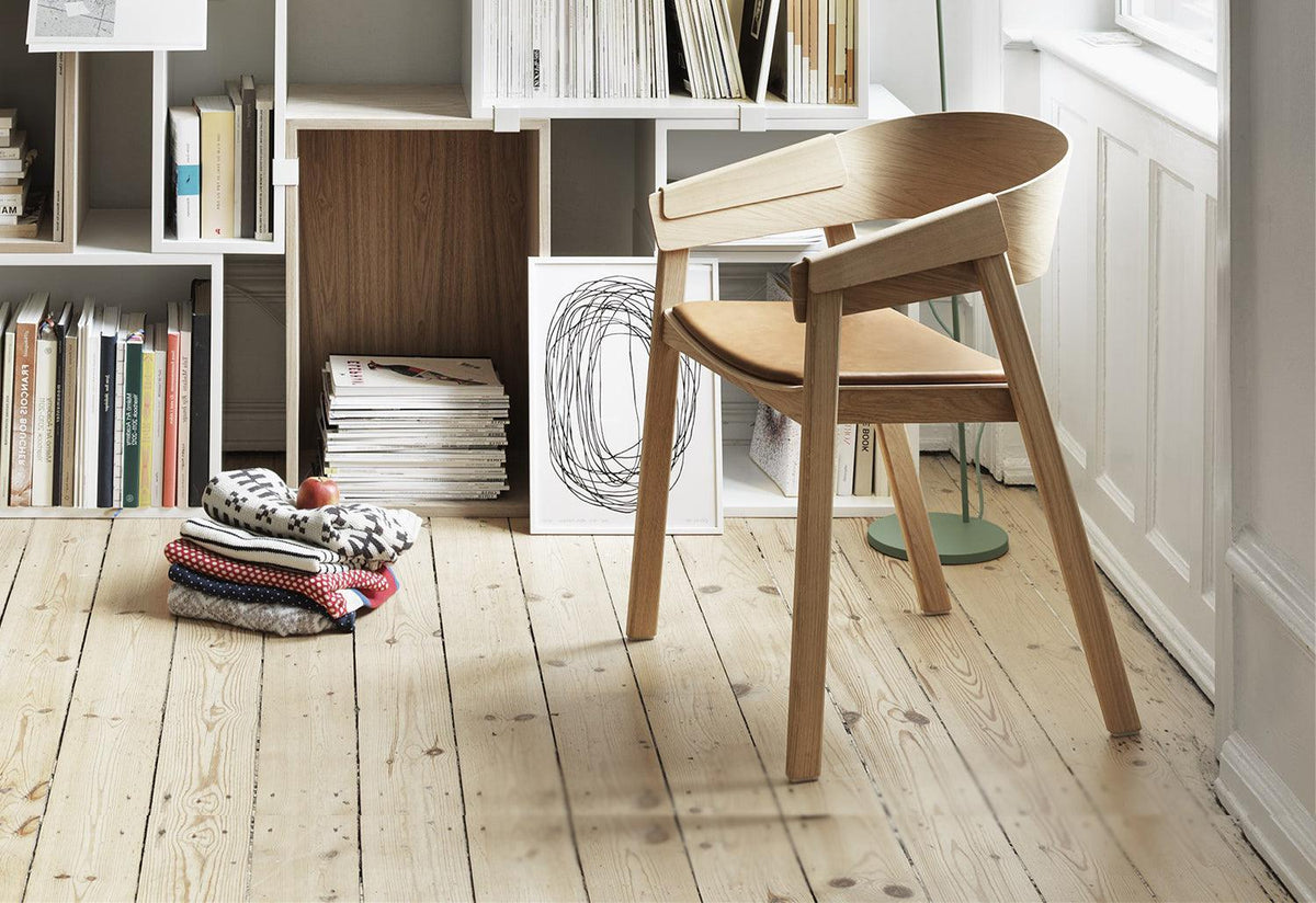 Cover Armchair | Leather, Thomas bentzen, Muuto