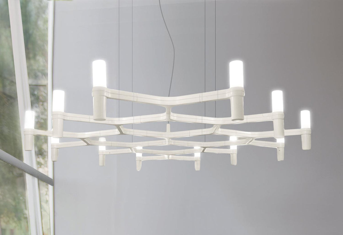 Crown Plana Mega Chandelier, Markus jehs and jurgen laub, Nemo lighting