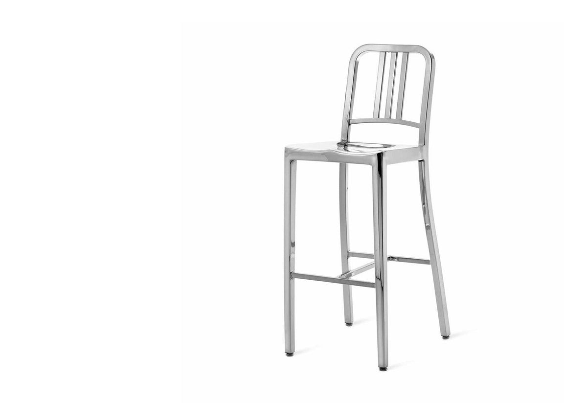Navy Bar Stool, Emeco design, Emeco