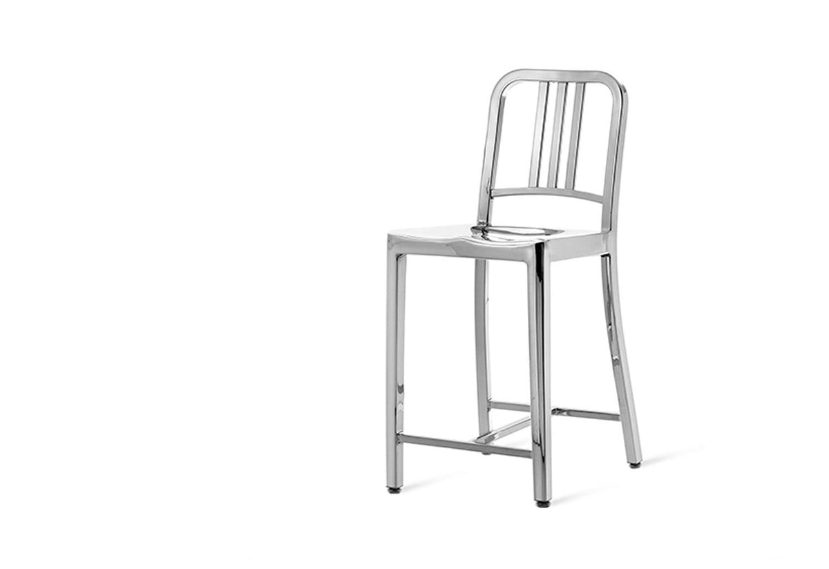 Navy Counter Stool, Emeco design, Emeco