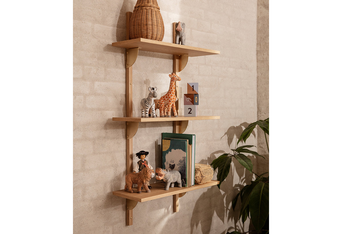 Sector Triple Shelf | Narrow, Ferm living