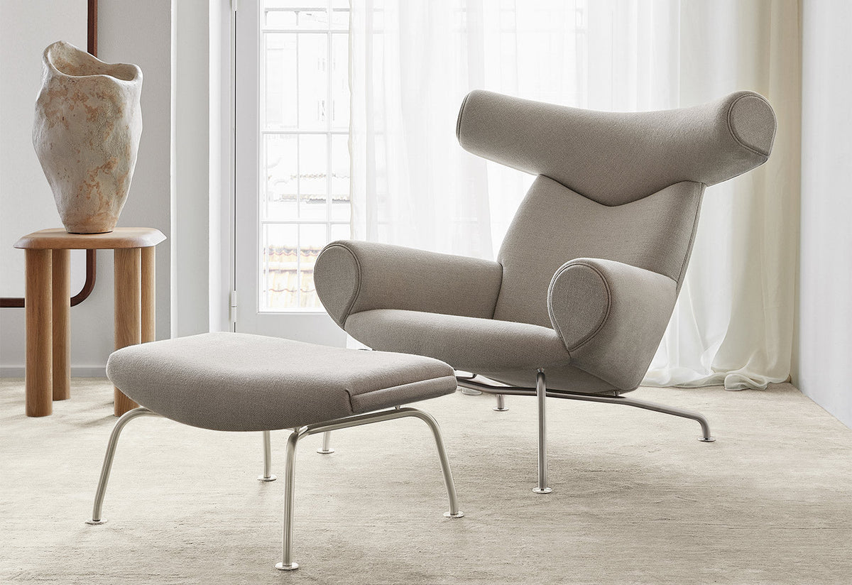 Ox Ottoman, Hans wegner, Fredericia