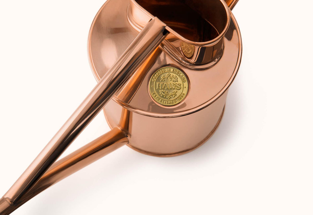 Rowley Ripple Copper Watering Can, Haws