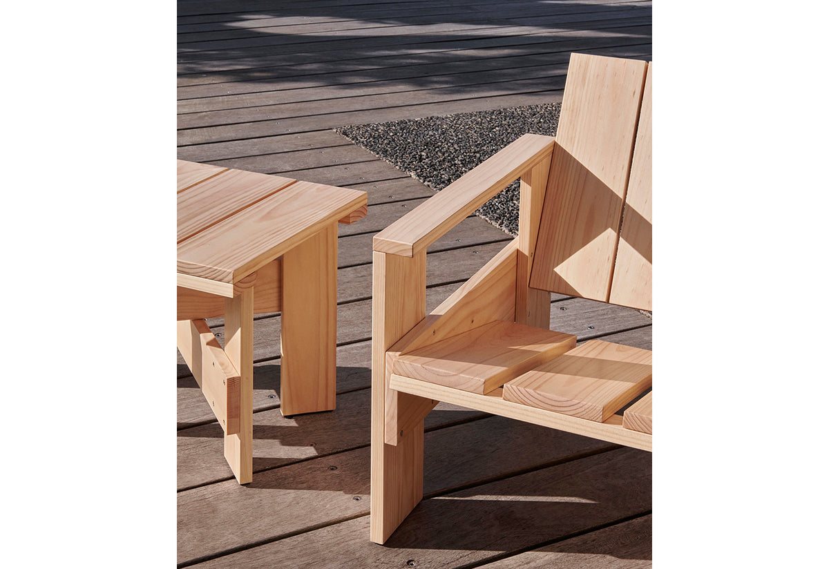 Crate Low Table, Gerrit t rietveld, Hay