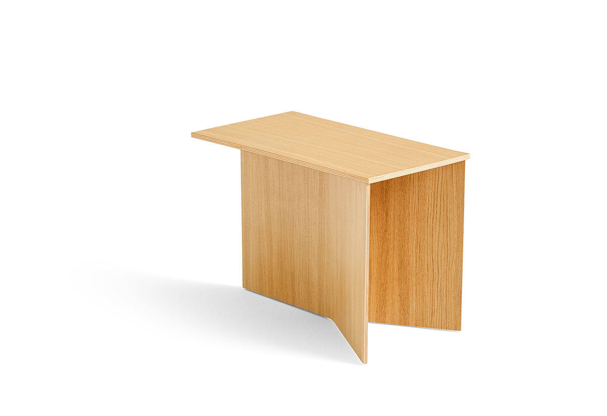 Slit Table Wood | Oblong, Hay
