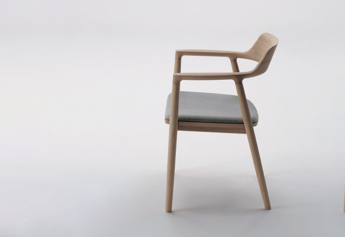 Hiroshima Armchair | Upholstered, Naoto fukasawa, Maruni