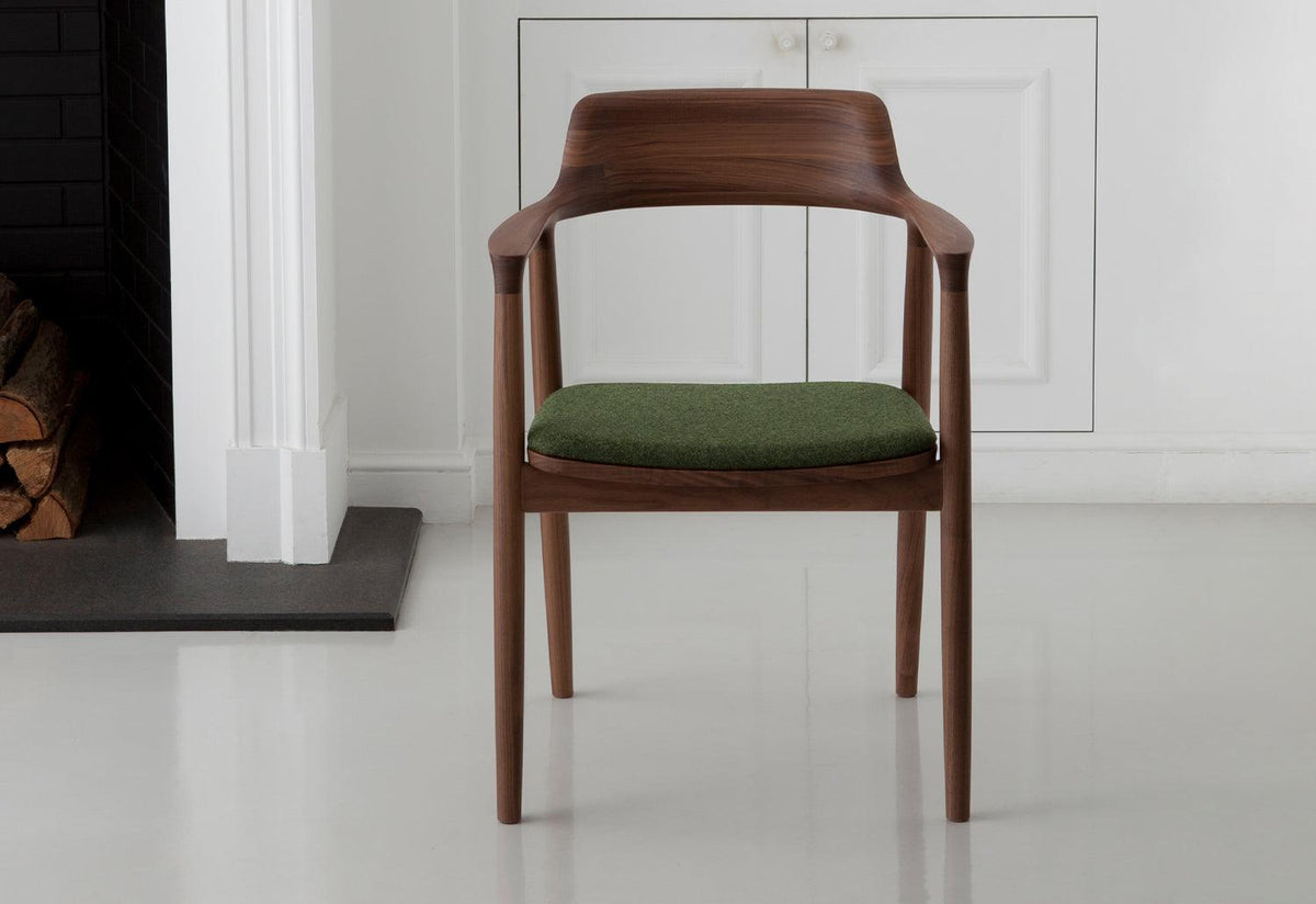 Hiroshima Armchair | Upholstered, Naoto fukasawa, Maruni