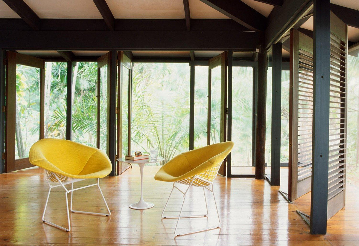 Bertoia Diamond Armchair | Fully Upholstered, Harry bertoia, Knoll