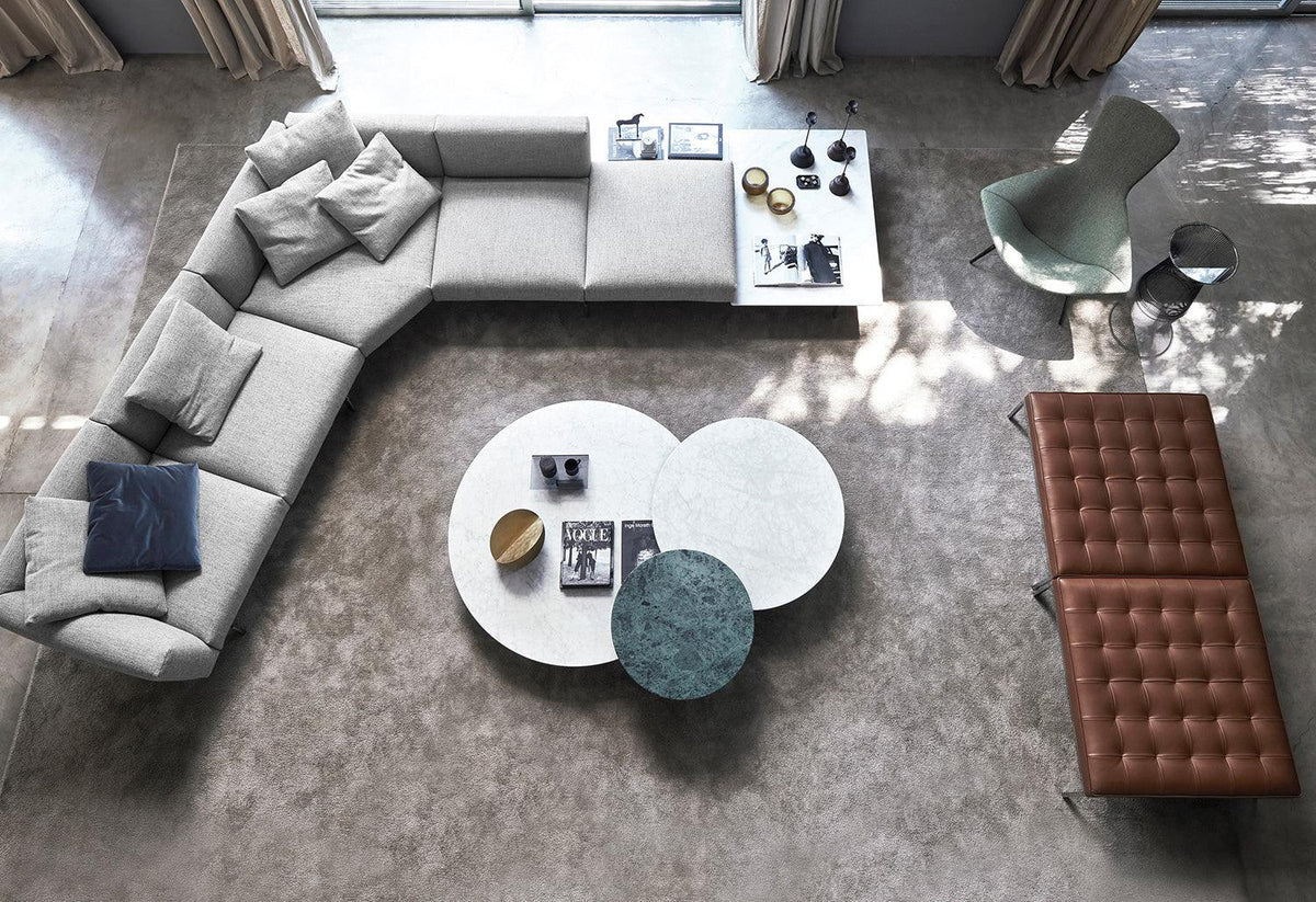 Grasshopper Low Table | Round, Piero lissoni, Knoll