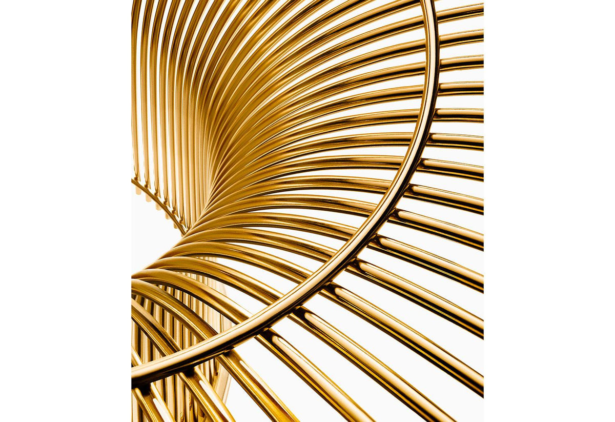 Platner Lounge Chair | Gold, Warren platner, Knoll