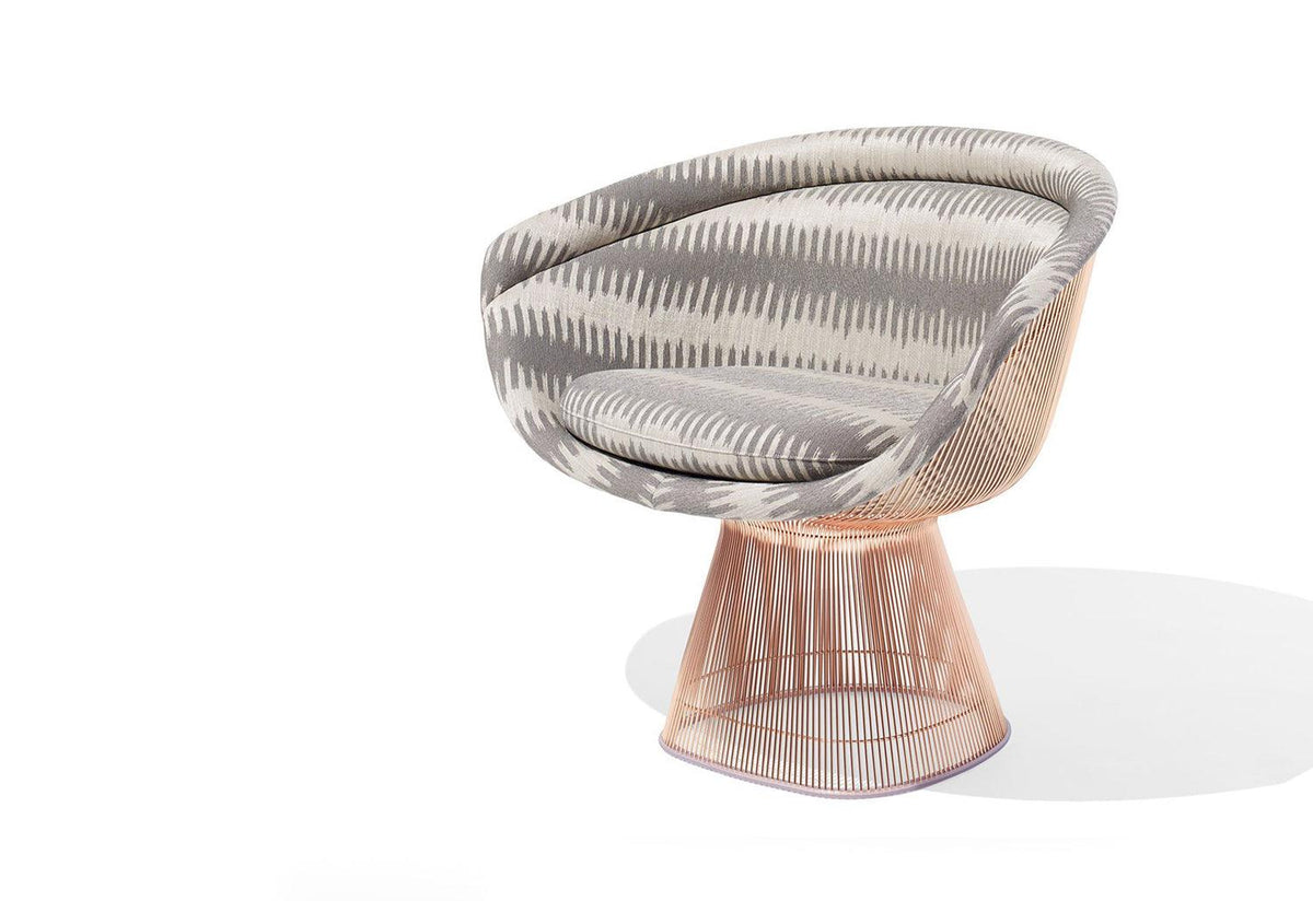 Platner Lounge Chair | Gold, Warren platner, Knoll