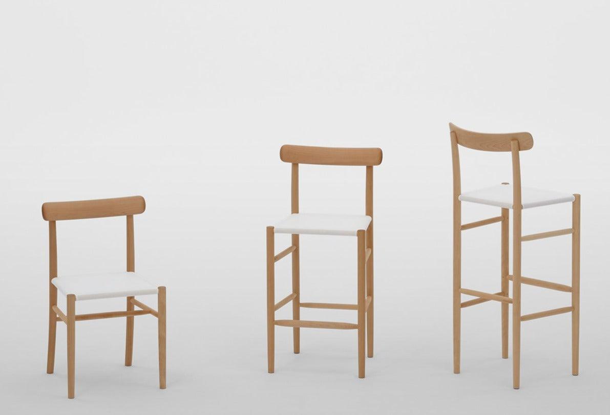 Lightwood Bar Stool | High, Jasper morrison, Maruni