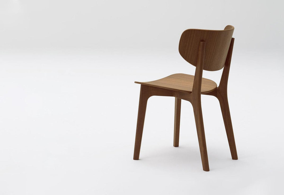 Roundish Chair | Wood, Naoto fukasawa, Maruni