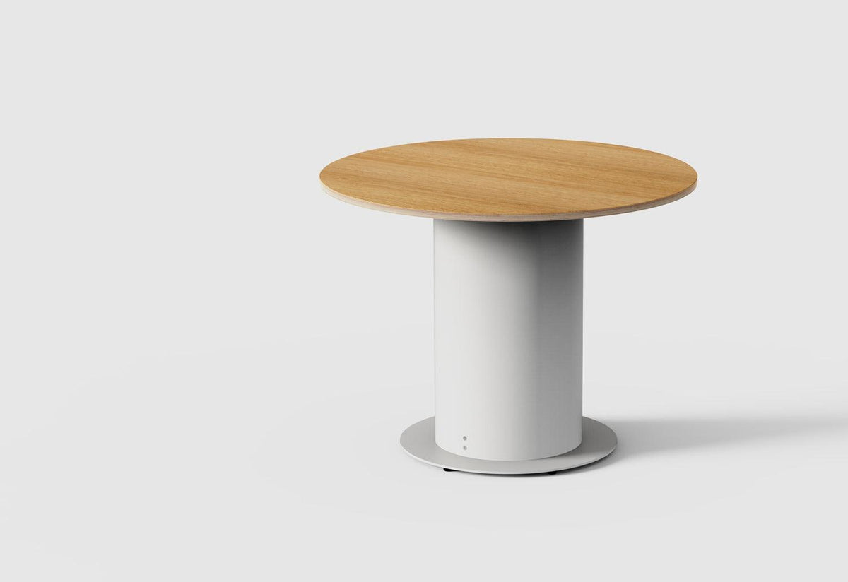Metal Dowel Barrel Table, Klauser and carpenter, Very good and proper