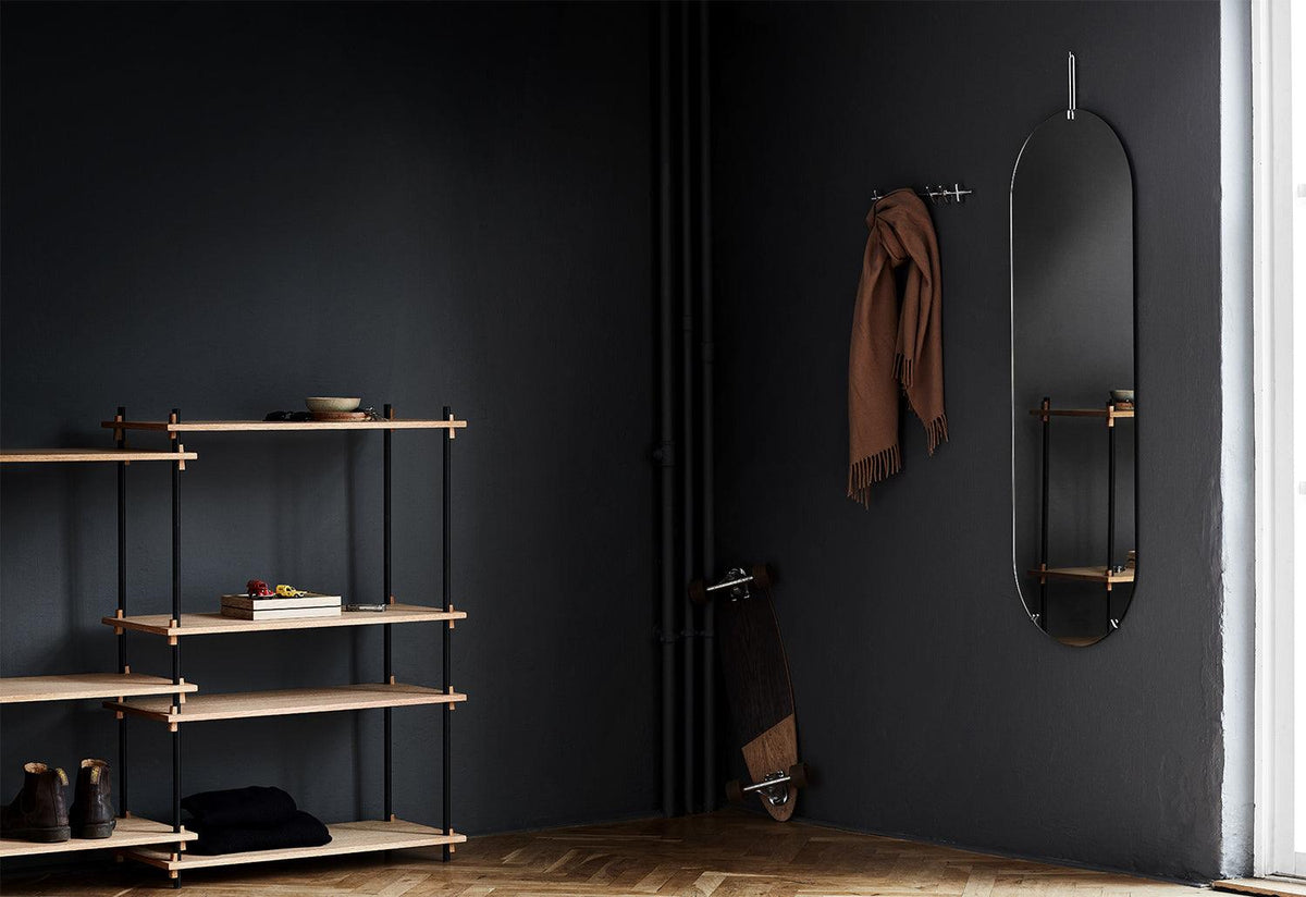 Frameless Tall Wall Mirror, Moebe