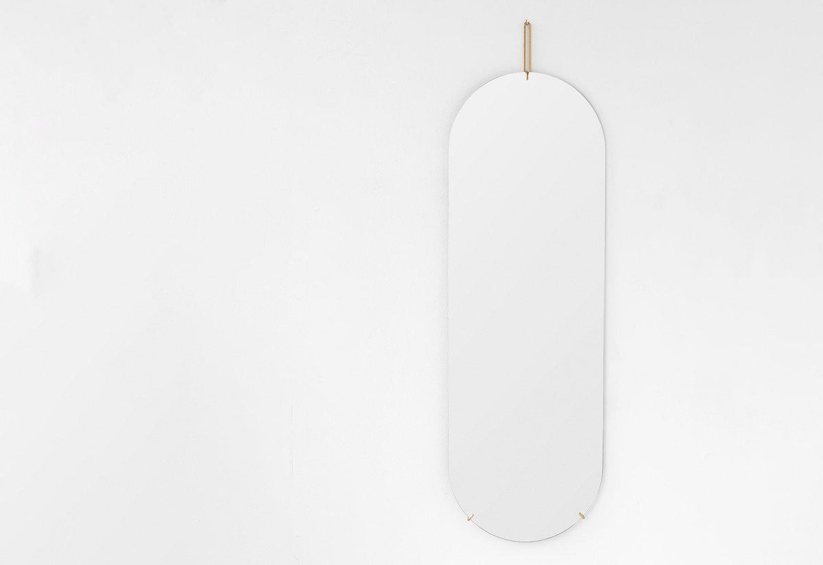Frameless Tall Wall Mirror, Moebe