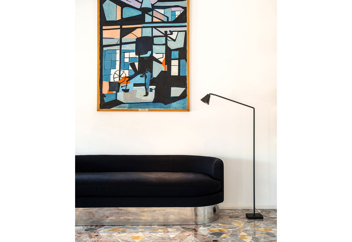 Untitled Reading Floor Light, Bernhard osann, Nemo lighting