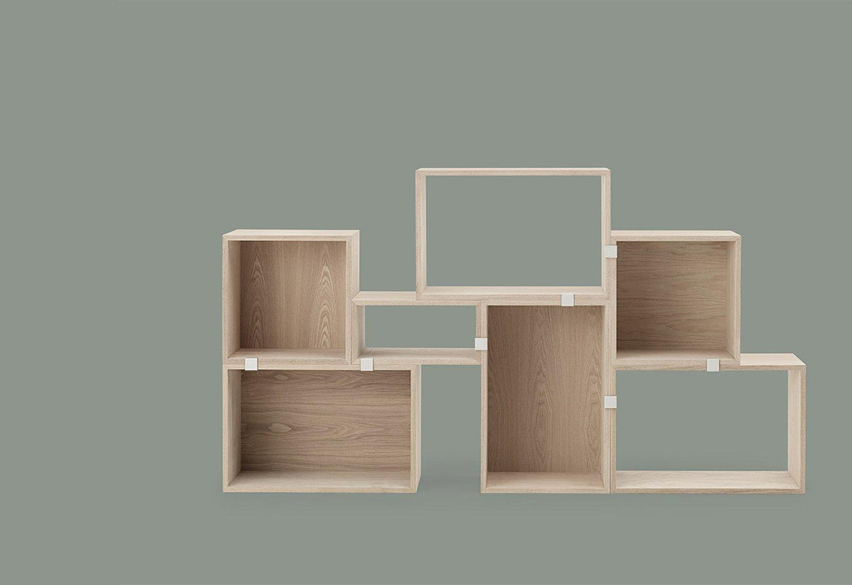 Stacked 2.0 Shelving with Back, Jds architects, Muuto