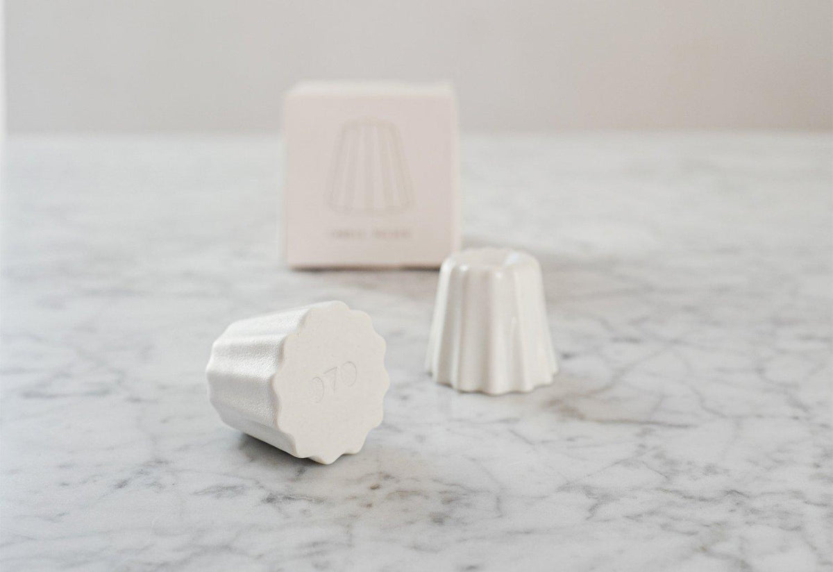 Porcelain Canele Candle Holder | Small, Ovo things