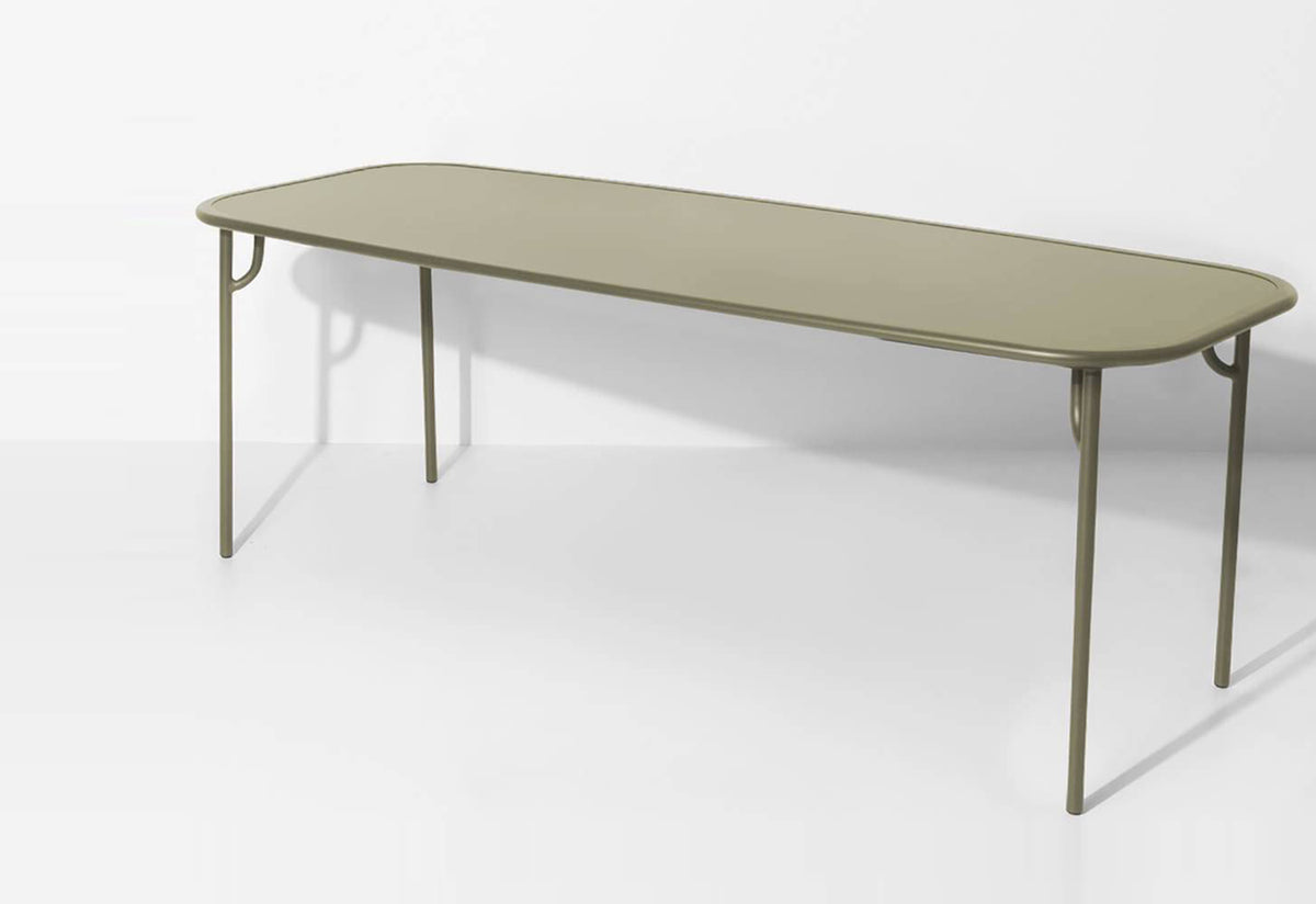 Week-End Rectangular Table, Studio brichetziegler, Petite friture