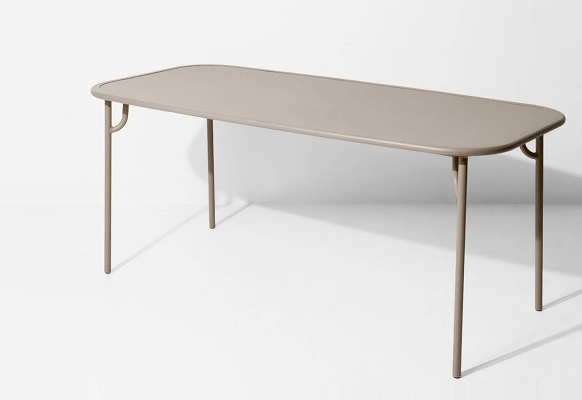 Week-End Rectangular Table, Studio brichetziegler, Petite friture