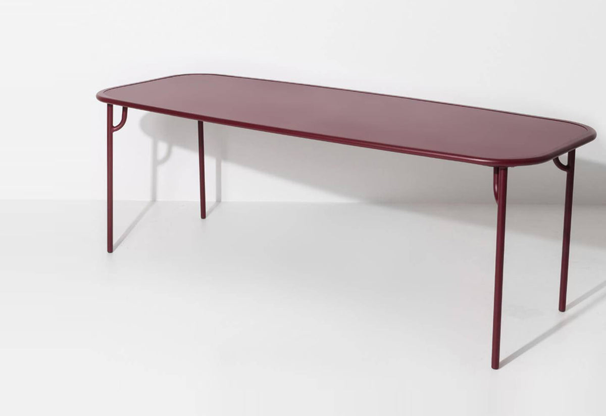 Week-End Rectangular Table, Studio brichetziegler, Petite friture