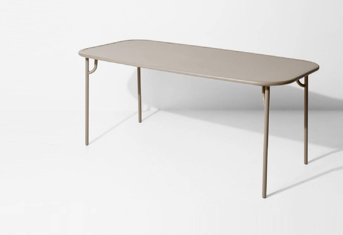 Week-End Rectangular Table, Studio brichetziegler, Petite friture