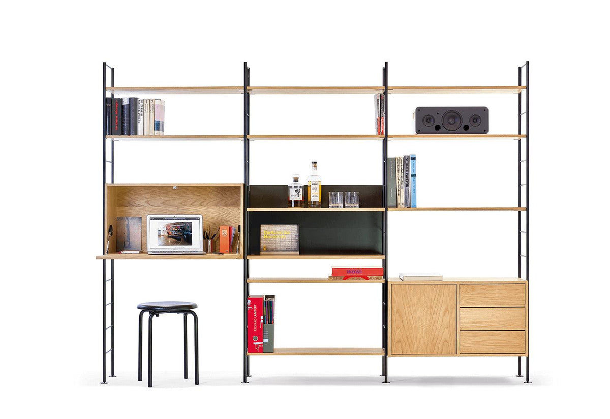 DHS 10 Shelving System, Herbert hirche, Richard lampert