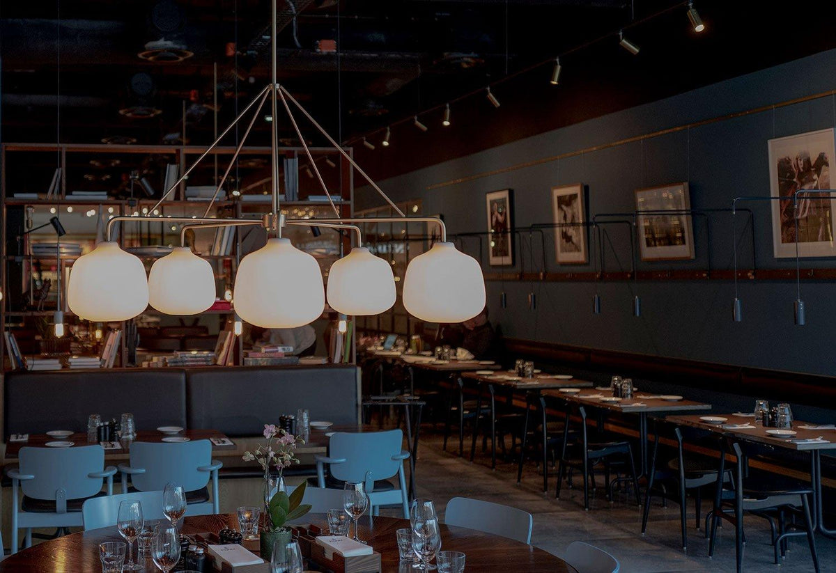 Holborn 5 Chandelier, Niclas hoflin, Rubn