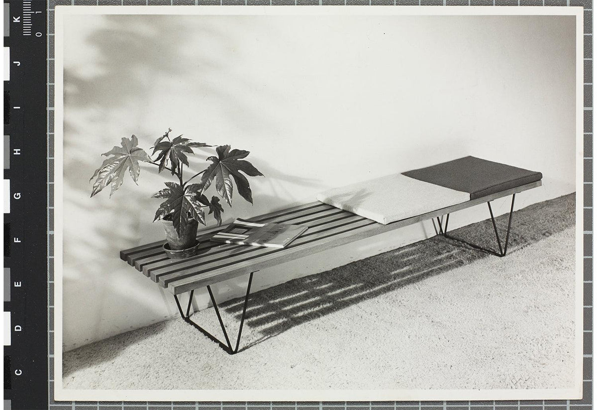 Slatted Bench Cushion, Gerd hay-edie, Mourne textiles