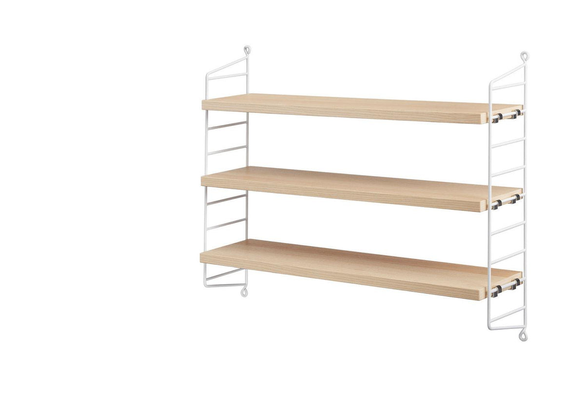 String System | Pocket Shelving, Nisse strinning, String