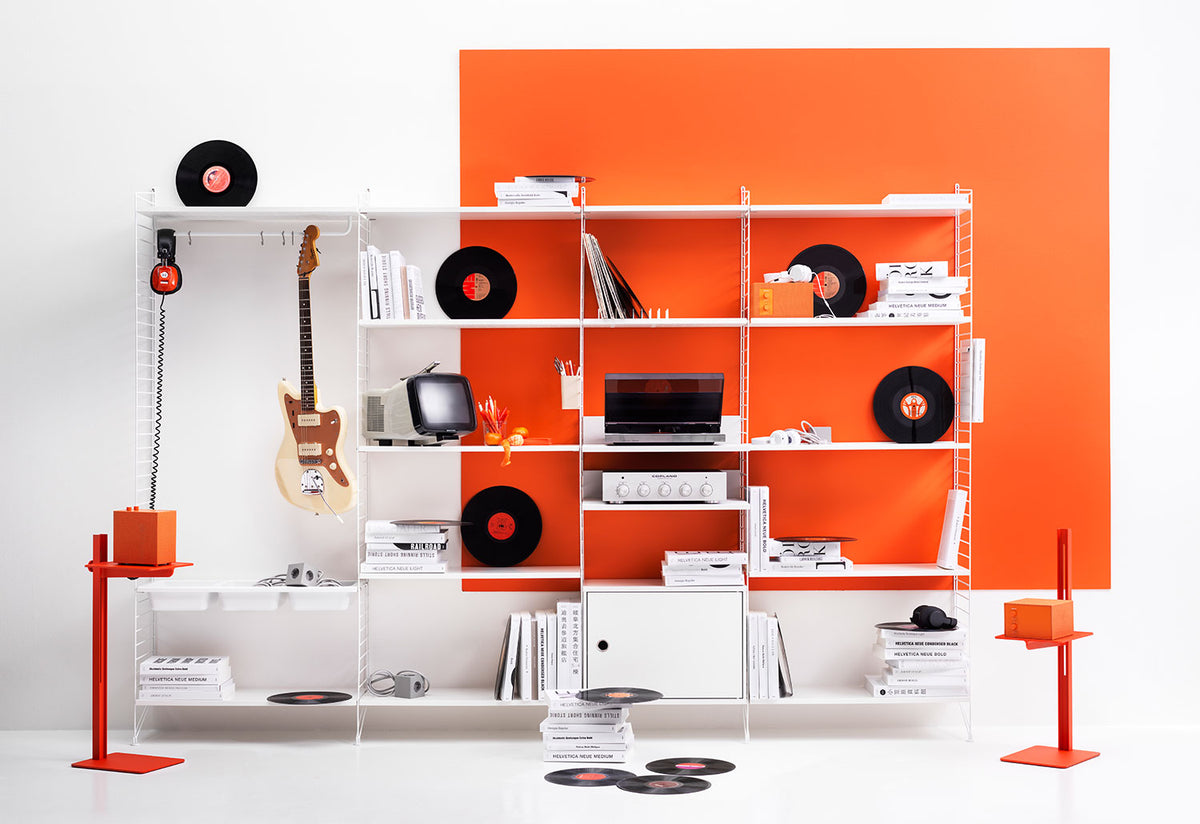 String System | Swing Door Cabinet, Nisse strinning, String