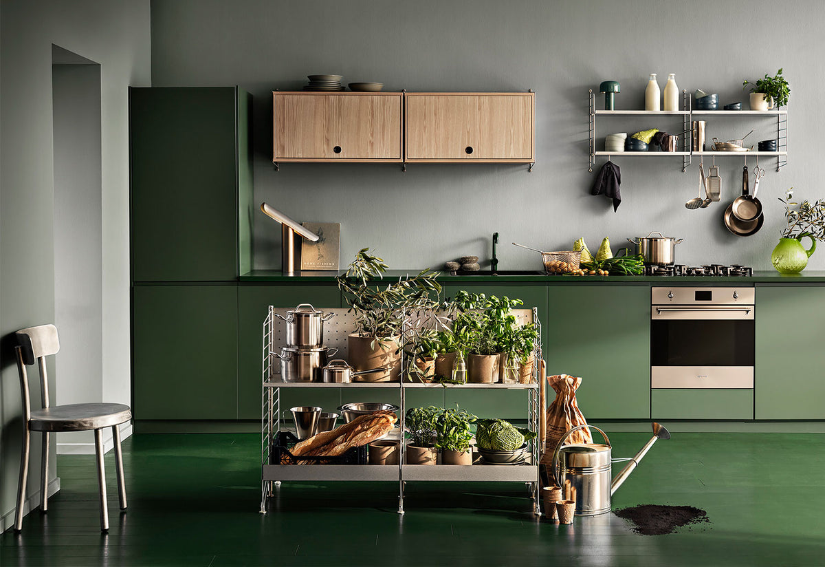 String System | Flip Door Cabinet, Nisse strinning, String