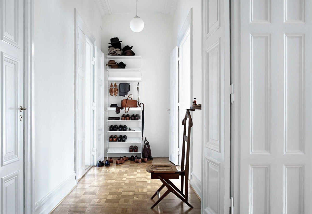 String System | Shoe Shelves, Nisse strinning, String