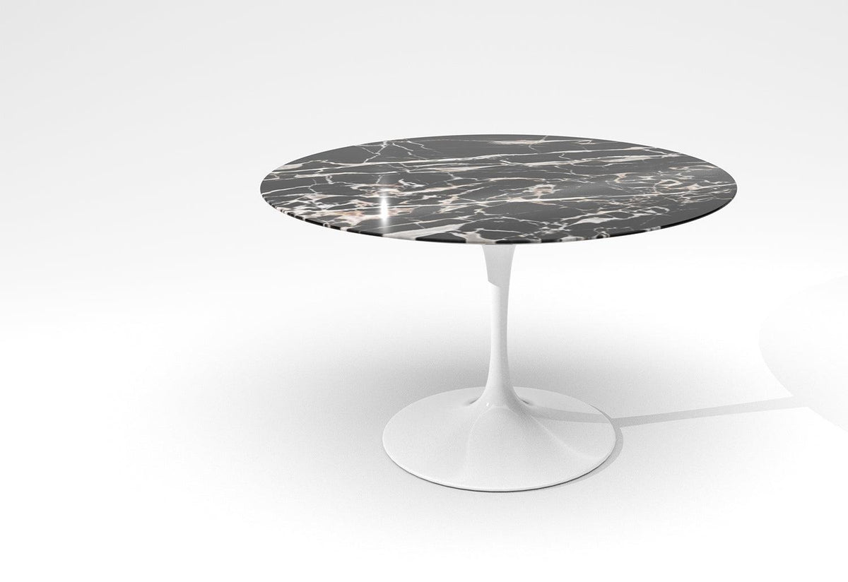 Tulip Dining Table | Round | White Base, Eero saarinen, Knoll