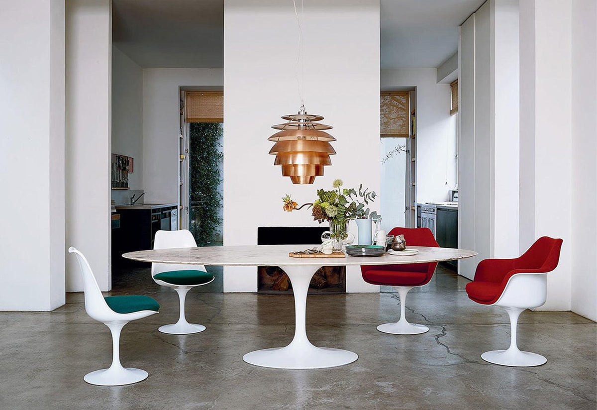 Tulip Armchair | Fully Upholstered, Eero saarinen, Knoll