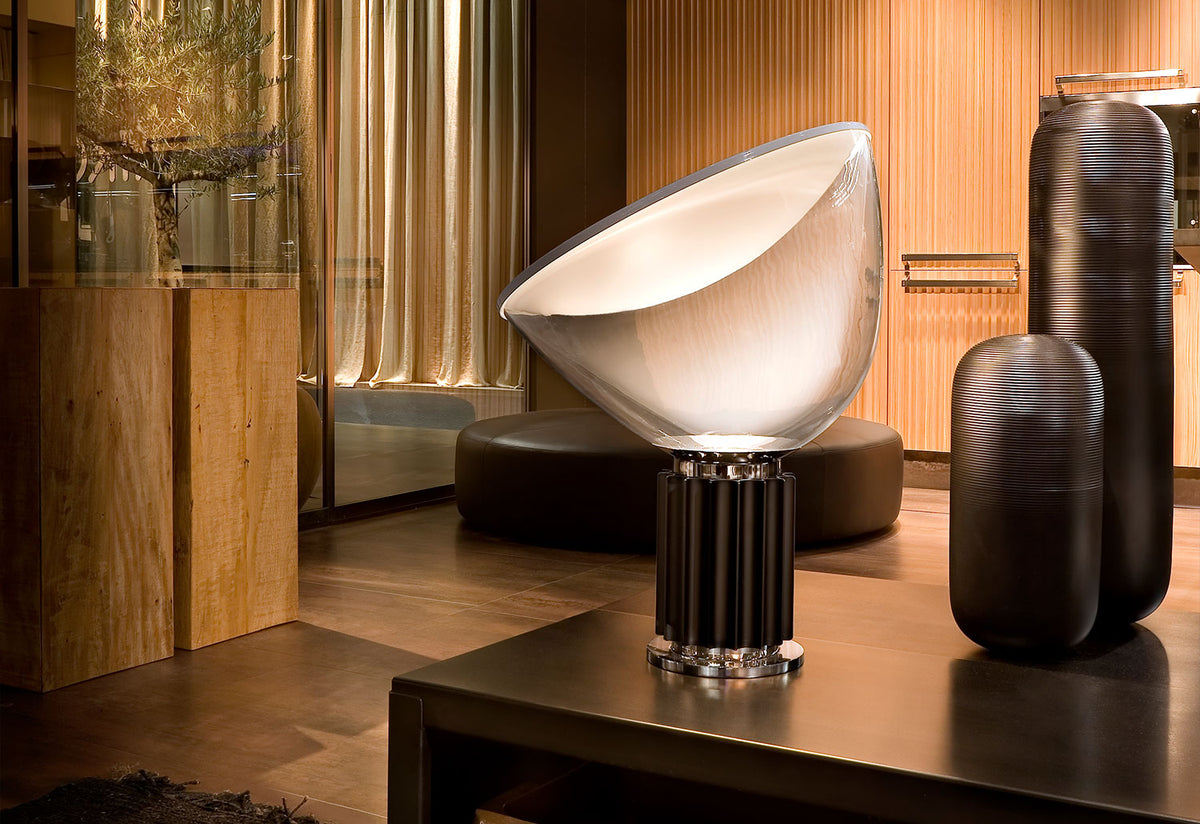 Taccia Table Lamp, A castiglioni and p g castiglioni, Achille castiglioni, Flos